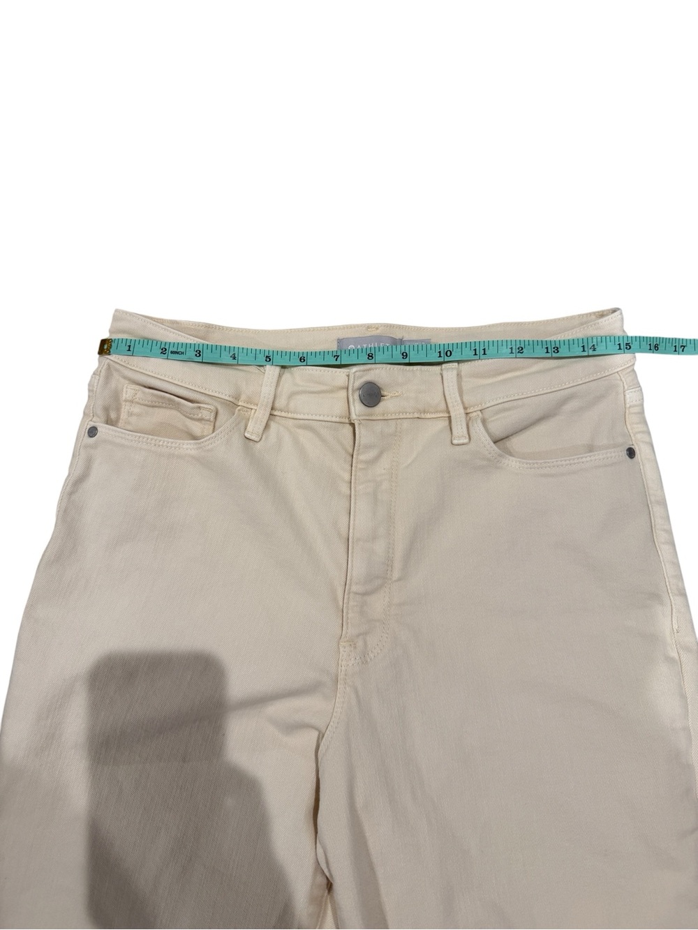 Athleta Flex Straight Leg Ankle Jean in Bone - Size 10 - Picture 4 of 11